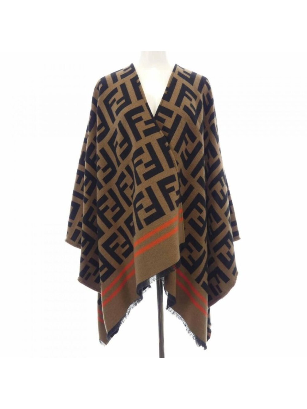 Fendi FF Poncho Cape